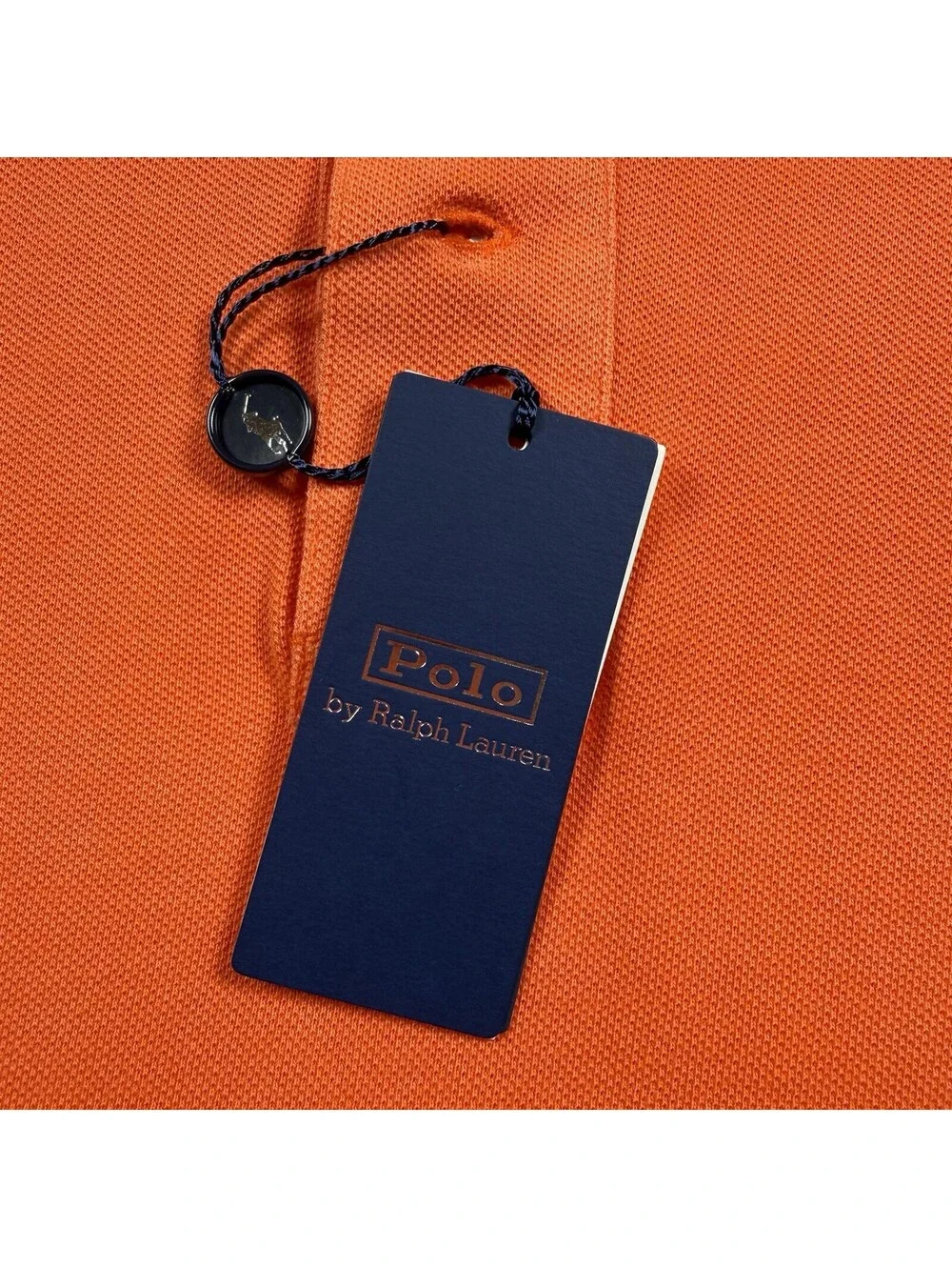 Polo Ralph Lauren Mens XXL Orange Classic Fit Mesh Polo Shirt NWT $168